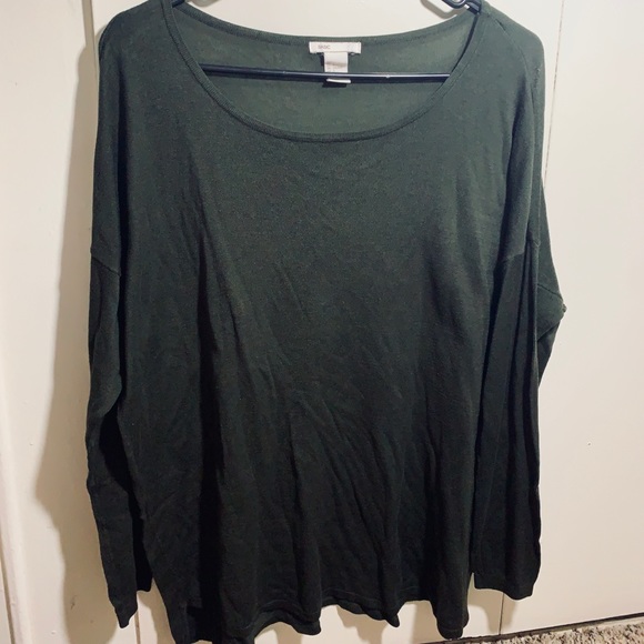 Basic green long sleeve - Picture 1 of 4